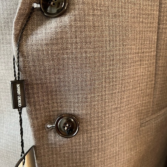GIORGIO Armani authentic sports coat grey size44R Italian 54 gorpcore - Picture 4 of 16